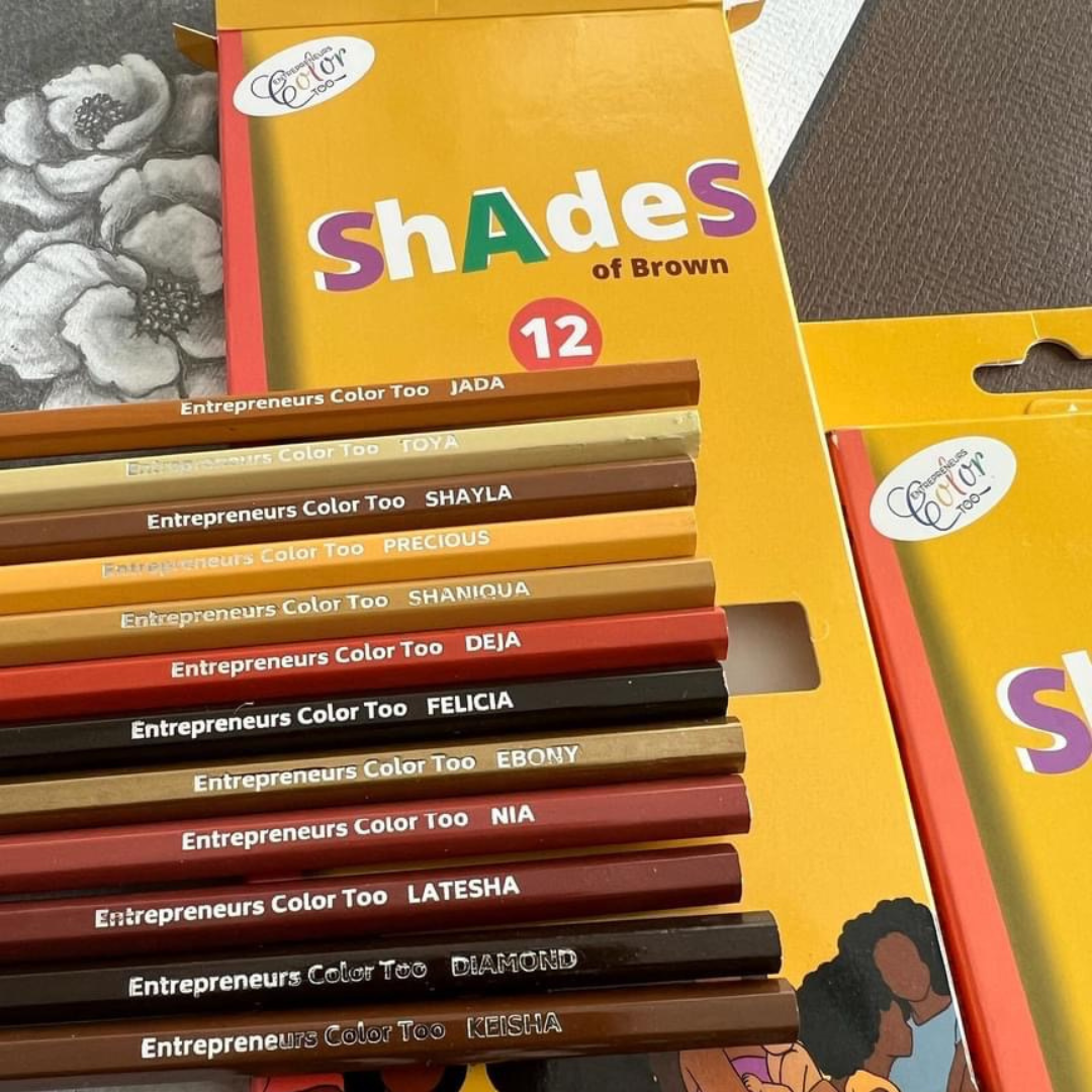 Entrepreneurs Color Too Skin Tone Pencils