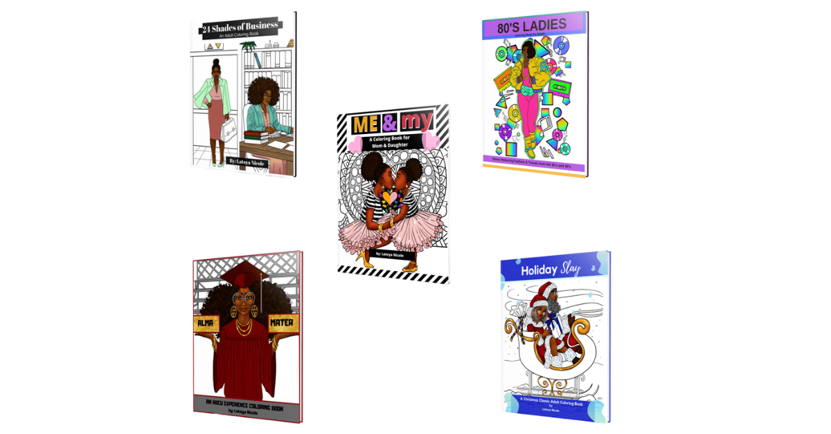 Black Women Coloring Book for KDP Graphic by ekradesign · Creative Fabrica