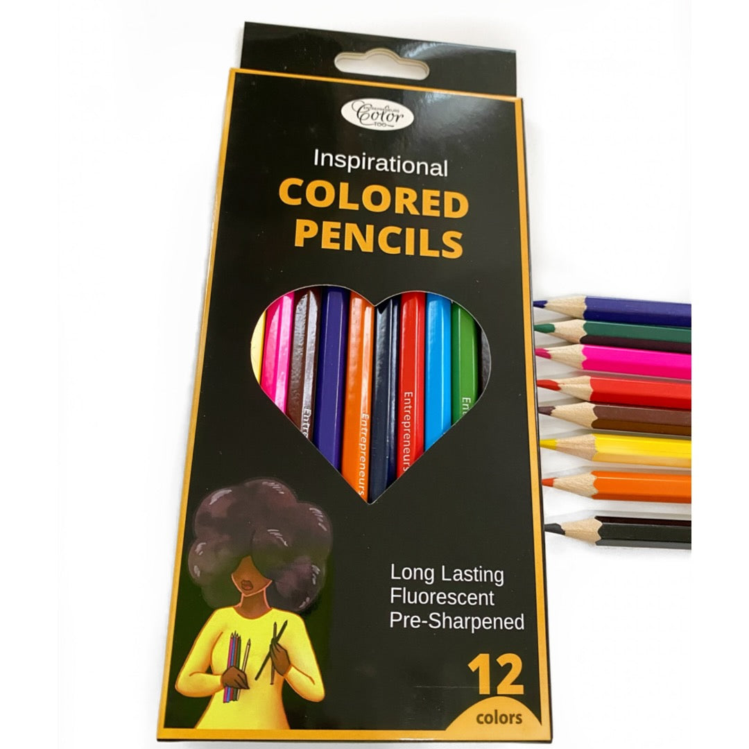 Black Owned Colored Pencils