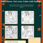 Cozy Keisha: Bold and Easy Coloring Book for Adults & Teens