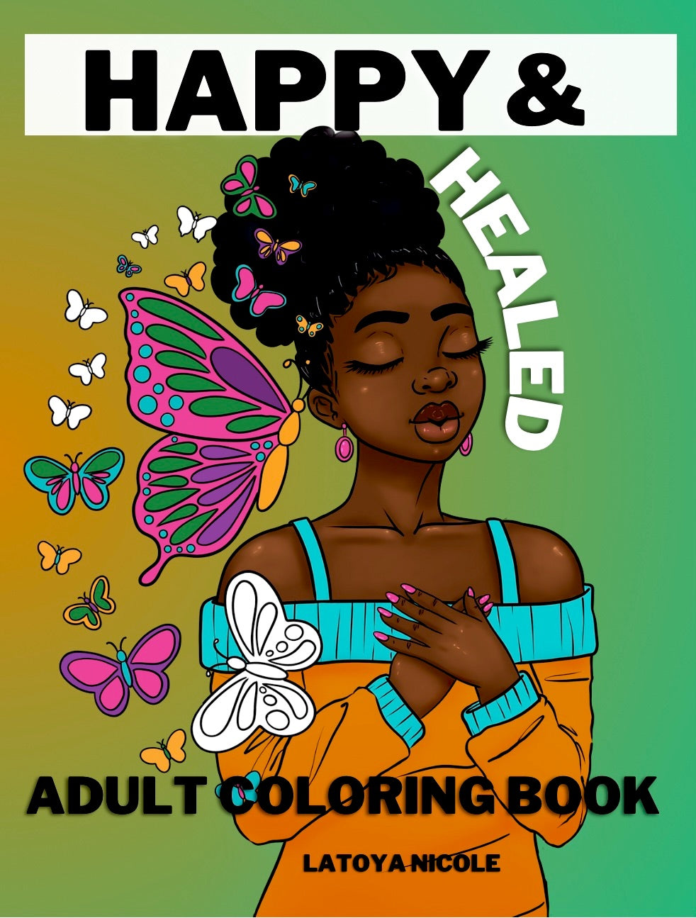 Black Girl Coloring Book