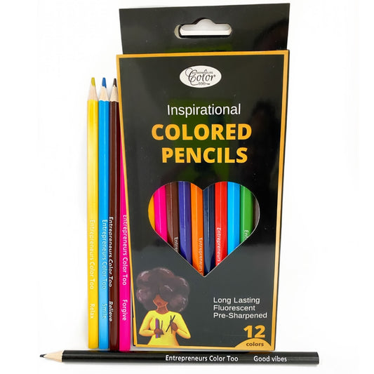 Black Owned Colored Pencils